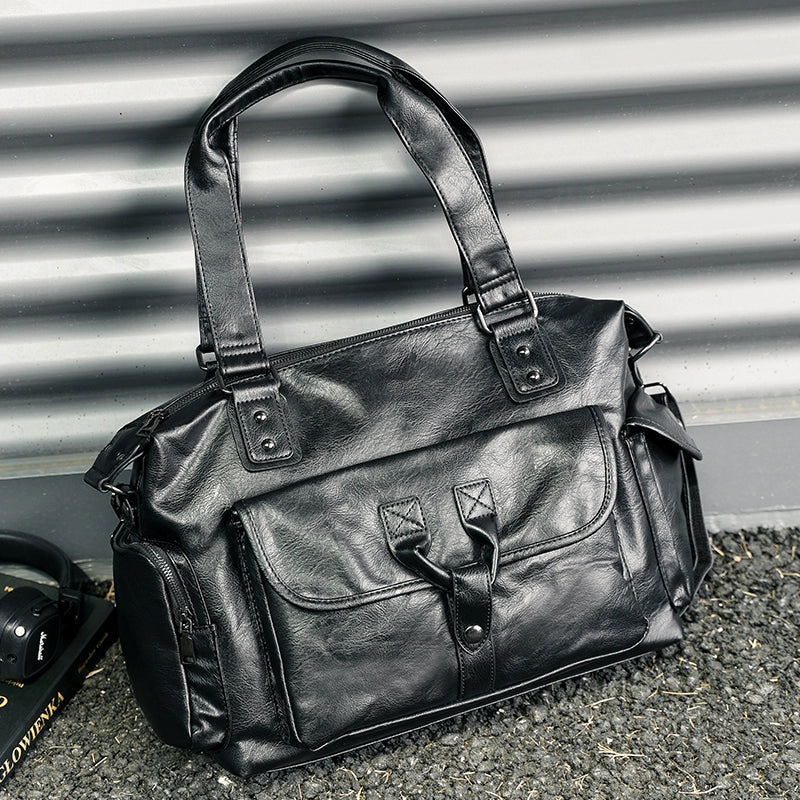 New Arrival Large Capacity Men's Business Trip Leather bag