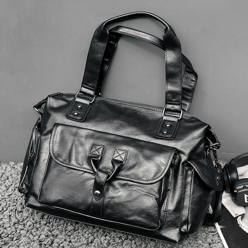 New Arrival Large Capacity Men's Business Trip Leather bag