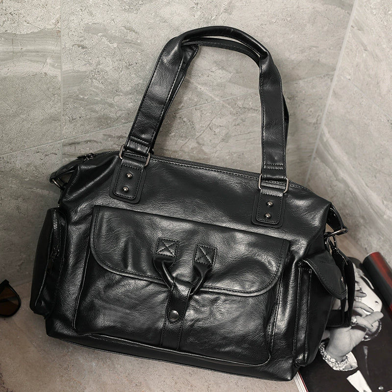 New Arrival Large Capacity Men's Business Trip Leather bag