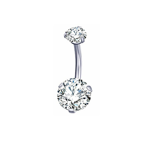 5/6/7/12pcs/set Stainless Steel Navel Belly Button Rings Women Fashion Belly Button Ring