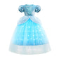 Girls Cinderella Cosplay LED Dress Up Clothes for Girls - Twin Chronicles 