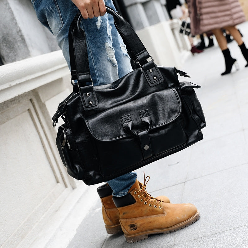 New Arrival Large Capacity Men's Business Trip Leather bag