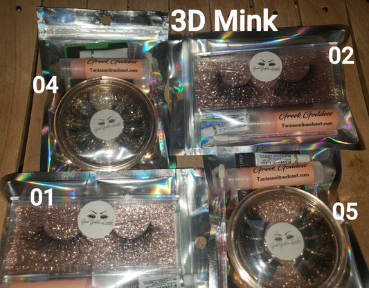 Greek Goddess Lashes - Twin Chronicles