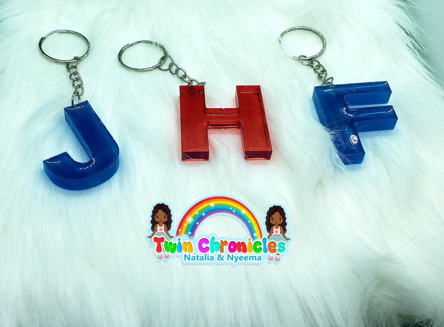 Letter keychains - Twin Chronicles