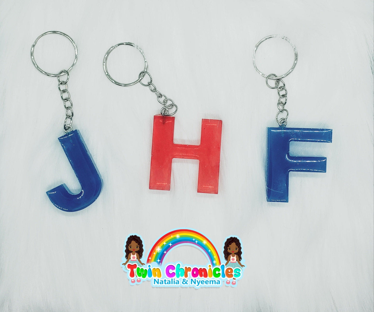 Letter keychains - Twin Chronicles
