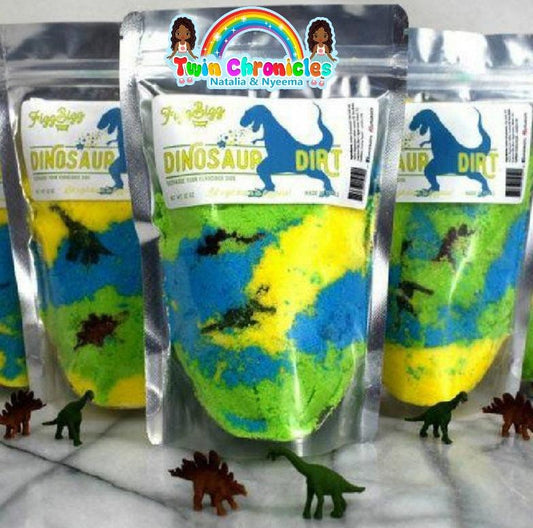 Dinosaur Dirt - Kids Bath Salts - Twin Chronicles