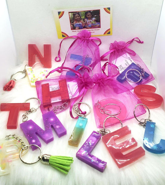 Letter keychains - Twin Chronicles