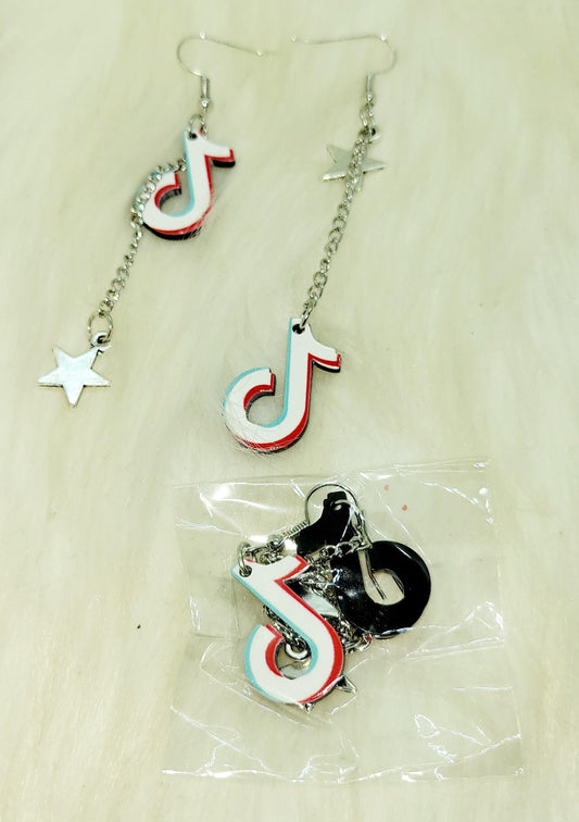 Earrings-handmade inspired TikTok - Twin Chronicles