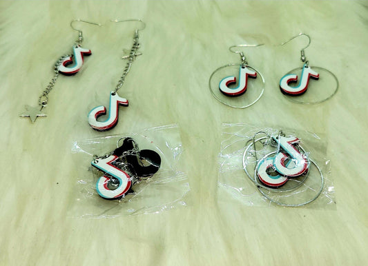 Earrings-handmade inspired TikTok - Twin Chronicles