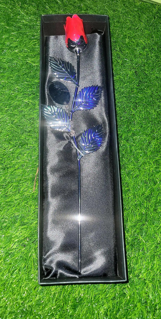 Beautiful FOREVER Dipped Silver Roses - Twin Chronicles