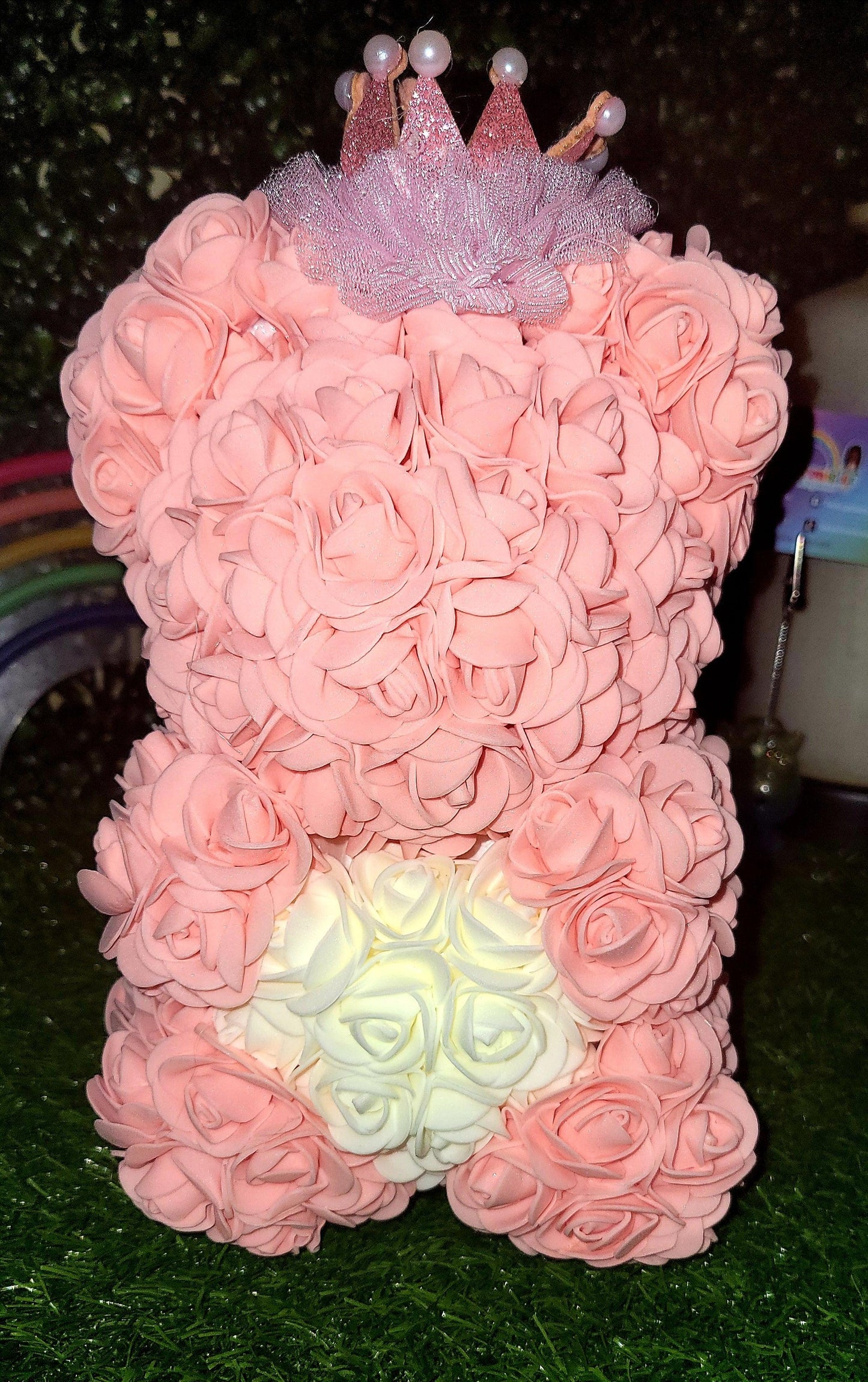 Pink Princess Rose Bear - Twin Chronicles