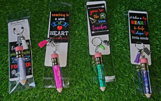 Teacher Appreciation Gift-Teacher Keychain-Gift - Twin Chronicles