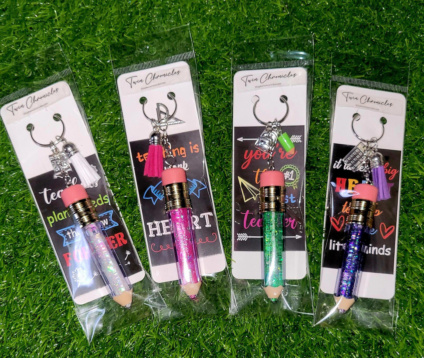 Teacher Appreciation Gift-Teacher Keychain-Gift - Twin Chronicles