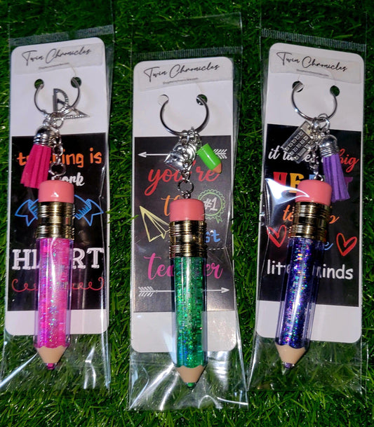 Teacher Appreciation Gift-Teacher Keychain-Gift - Twin Chronicles
