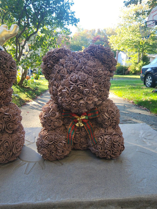 Christmas Rose Bears-Gifts-Rose-Bears-Reindeer - Twin Chronicles