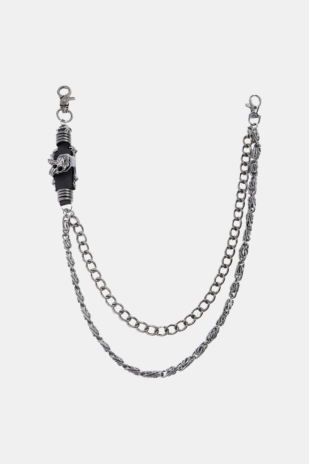 Double Layer Alloy Chain Belt - Twin Chronicles