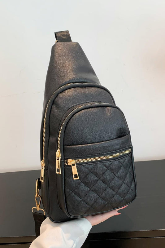 PU Leather Sling Bag - Twin Chronicles