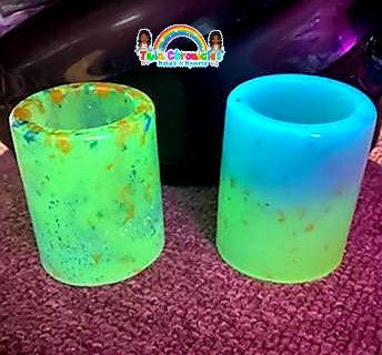 Glow in the dark Shot glasses - Twin Chronicles