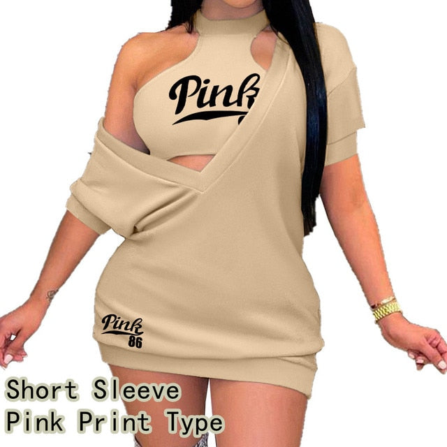 Two Piece Casual PINK Outfits - Twin Chronicles