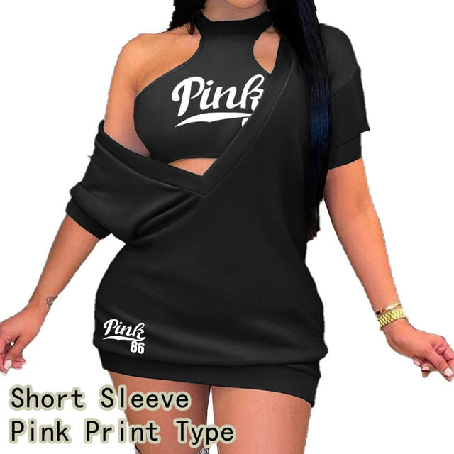 Two Piece Casual PINK Outfits - Twin Chronicles