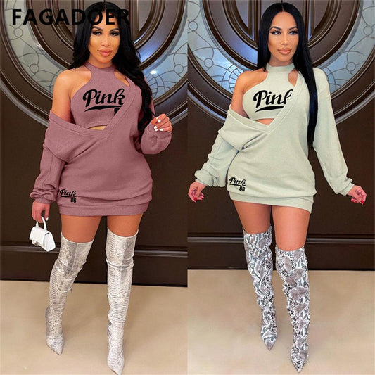 Two Piece Casual PINK Outfits - Twin Chronicles