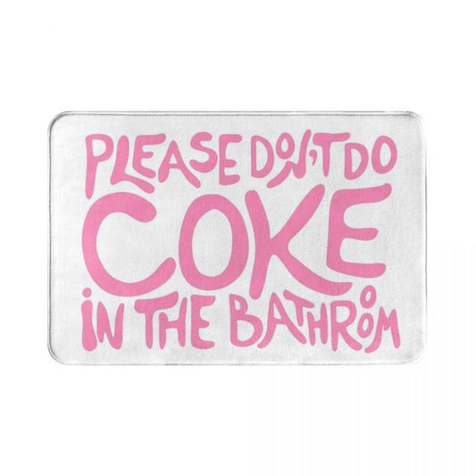 Funny And Ironic bathroom Doormat Rug carpet- Non-slip - Twin Chronicles