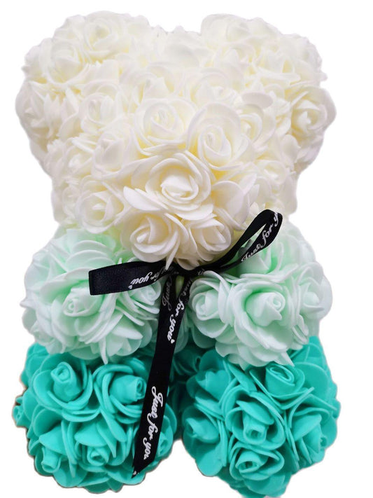 Multi-Color Rose Bears - Twin Chronicles