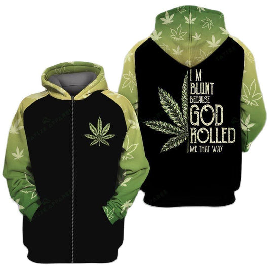 Green Leaf Reggae Streetwear Men/Women Pullover - Twin Chronicles