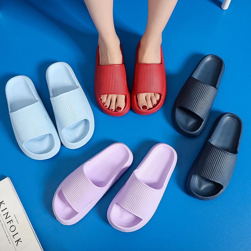 Summer Thick Platform Womens Sandals Indoor-outdoor Anti-slip Slides - Twin Chronicles