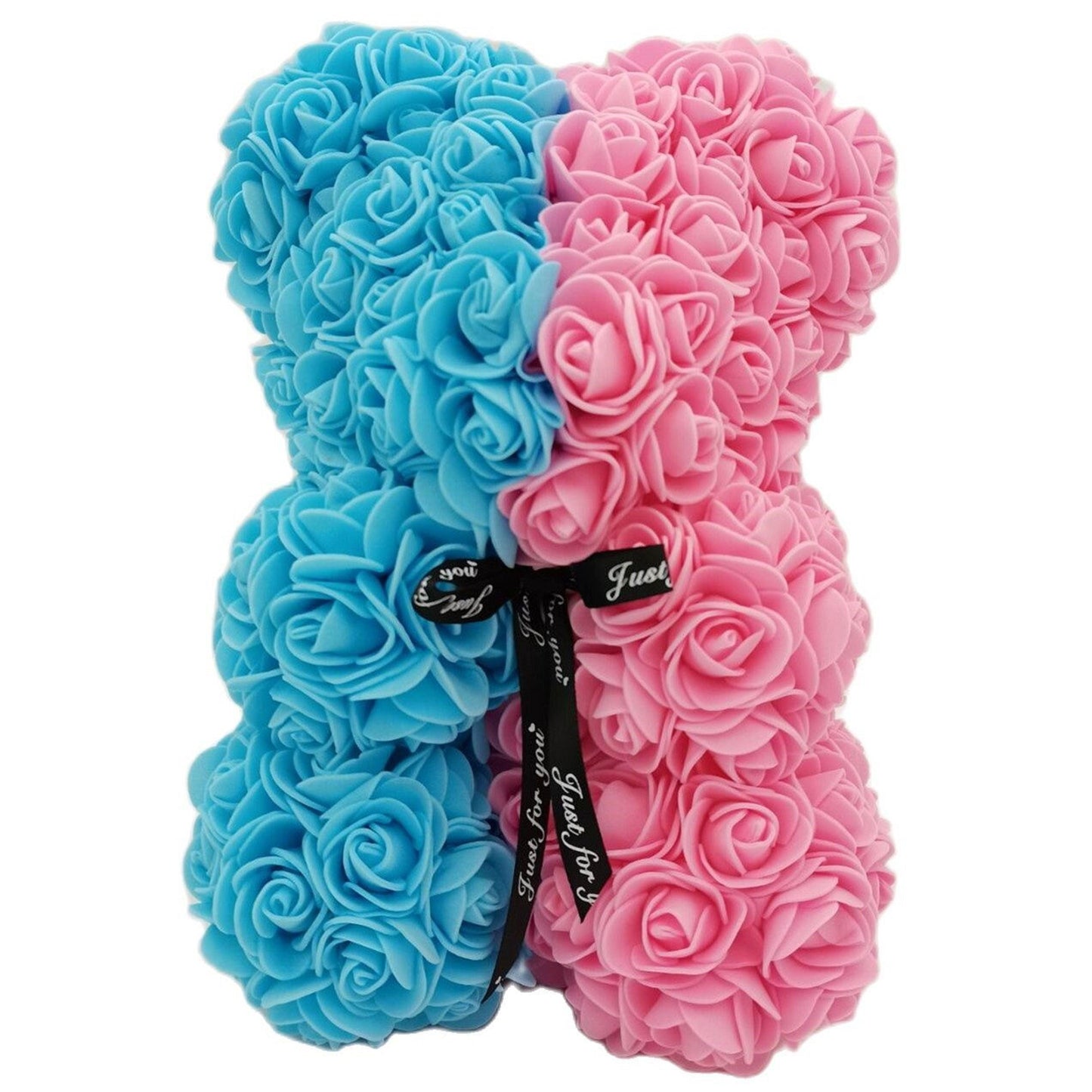 Multi-Color Rose Bears - Twin Chronicles 