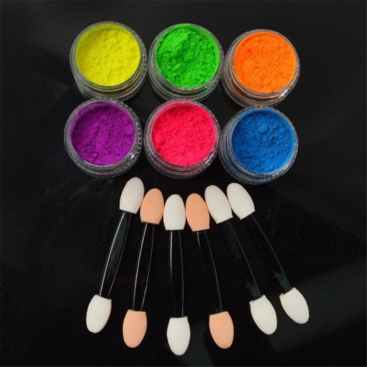 Neon Cosmetic Powder Set - Twin Chronicles