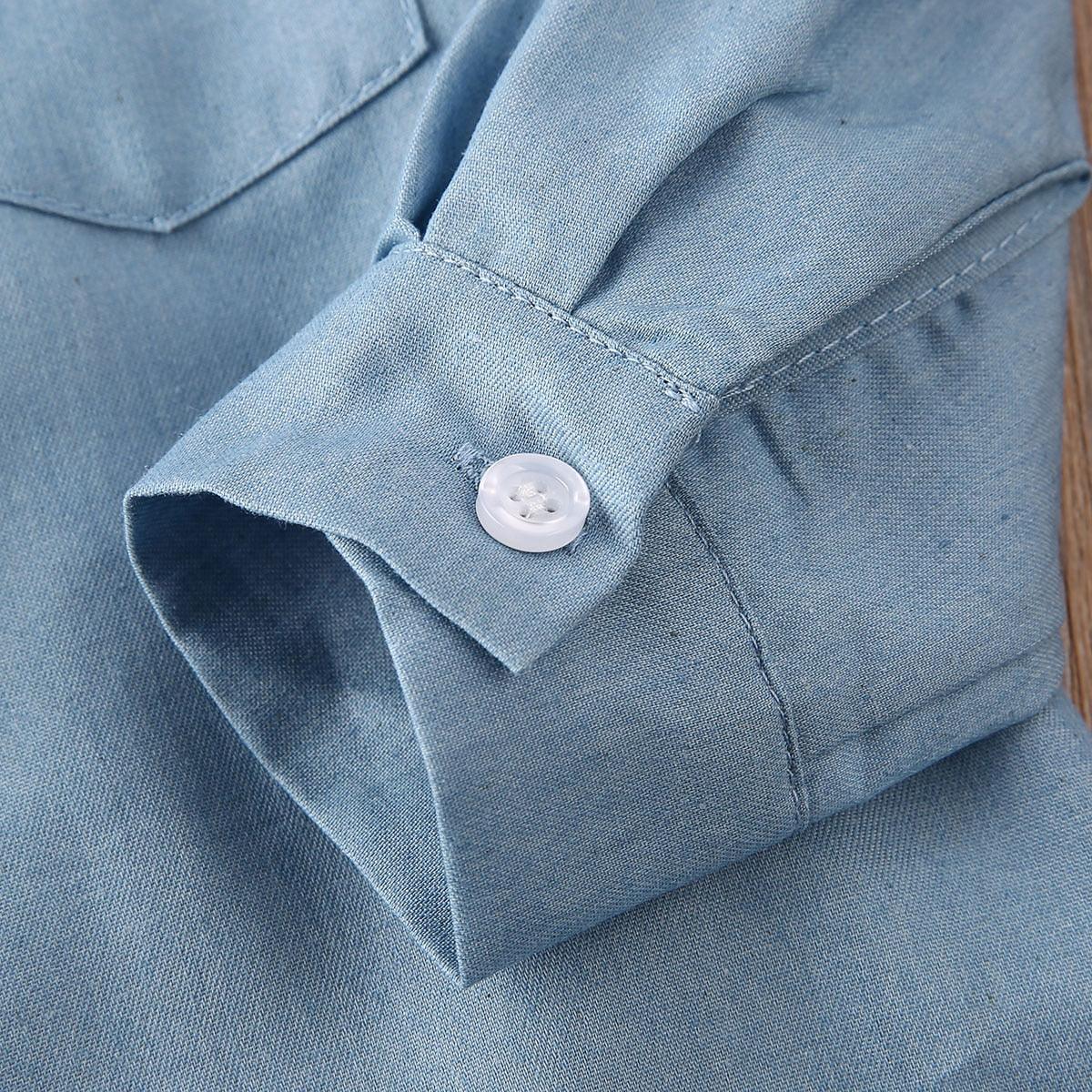 Toddler Kids Denim Tops - Twin Chronicles