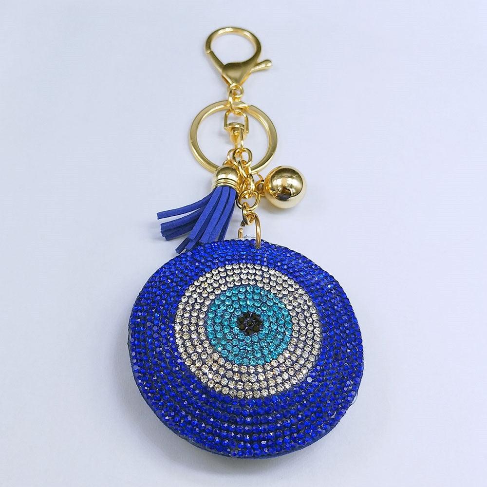 Evil eye Crystal Keychains - Twin Chronicles