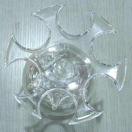 Liquor Dispenser 6 Shot Glass Dispenser Drinking Accessory Games - Twin Chronicles