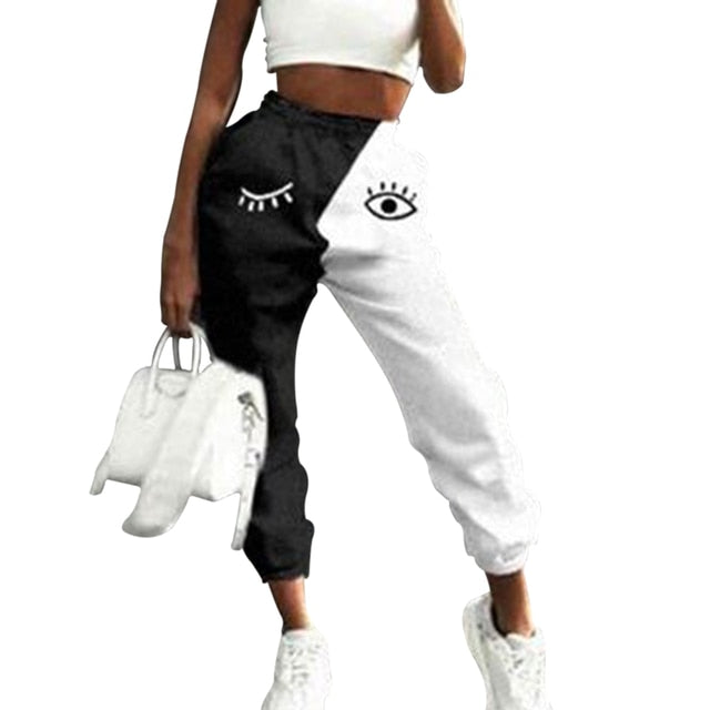 Women Fashion High Waist Wide Leg Sweatpants - Twin Chronicles