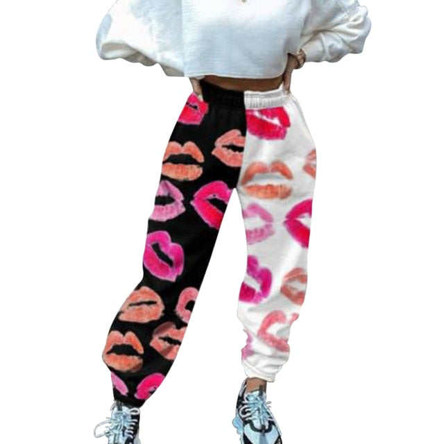 Women Fashion High Waist Wide Leg Sweatpants - Twin Chronicles