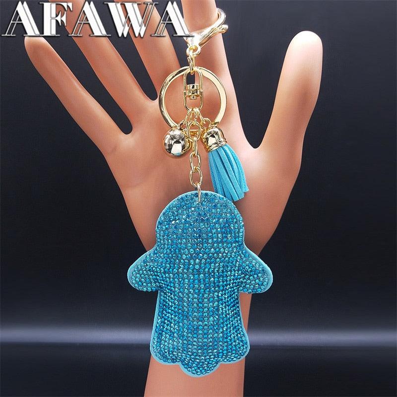 Evil eye Crystal Keychains - Twin Chronicles