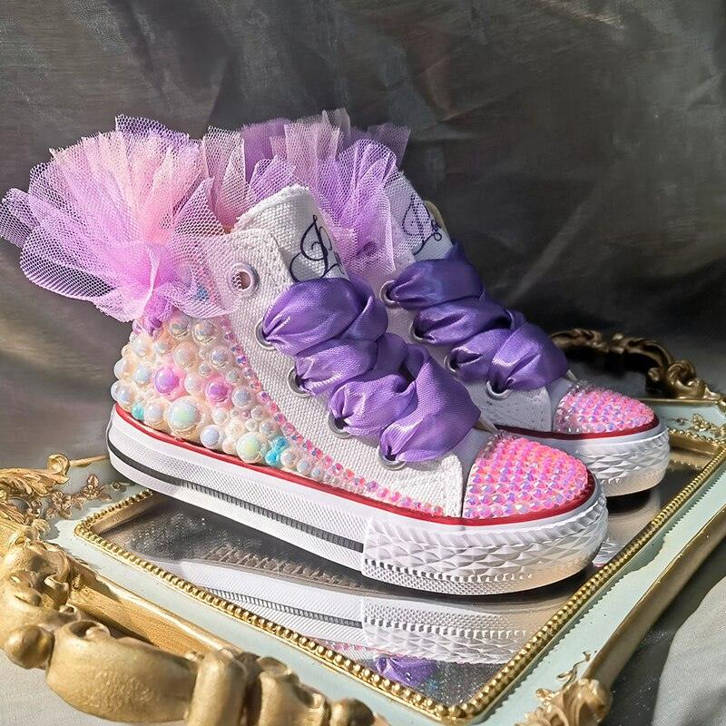 Kids Canvas Shoes For Girl Customized Shoes - Twin Chronicles