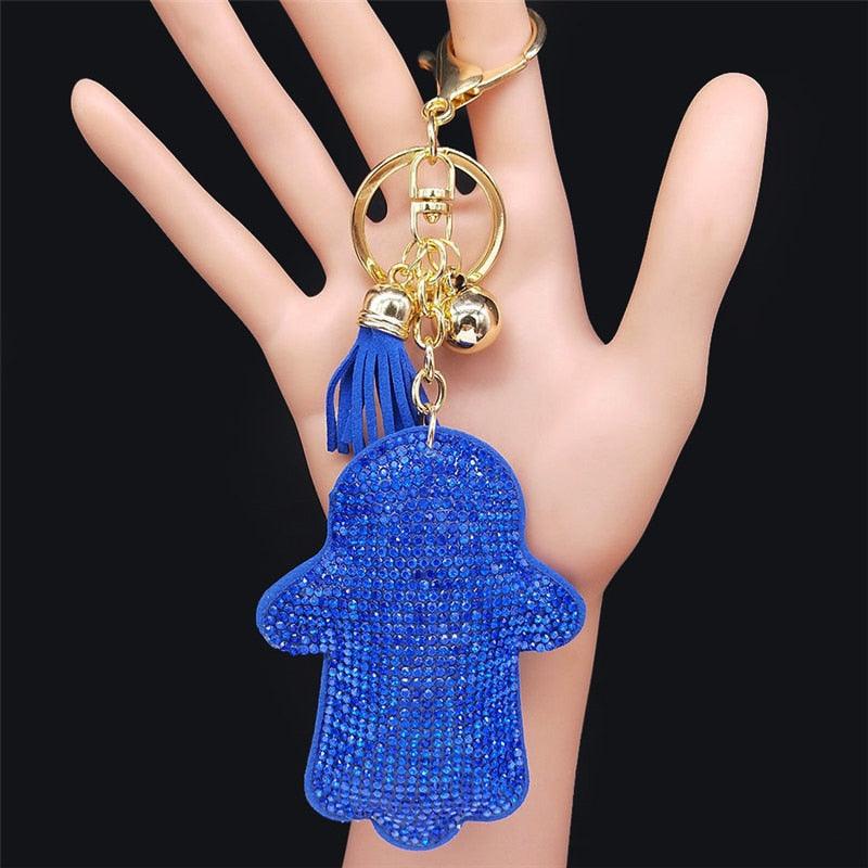 Evil eye Crystal Keychains - Twin Chronicles