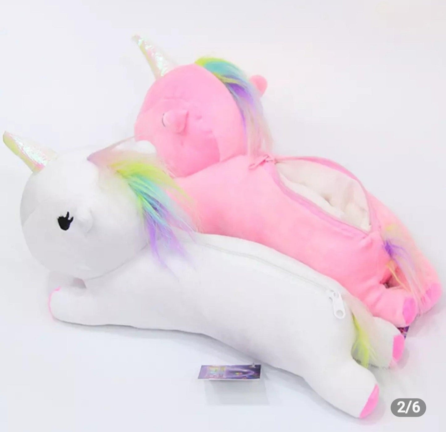 Stuffed Unicorn Pencil Case - Twin Chronicles