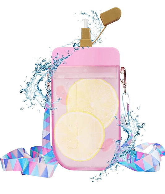 Pop cycle Water bottle-spill proof - Twin Chronicles