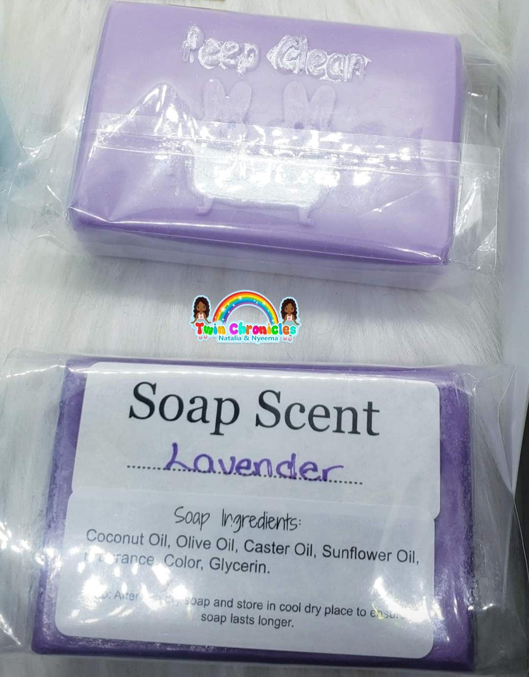 Peep Clean Soap Bars - Twin Chronicles