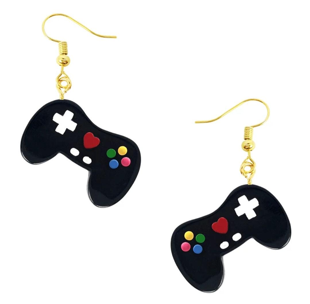 Gamer Earrings - Twin Chronicles