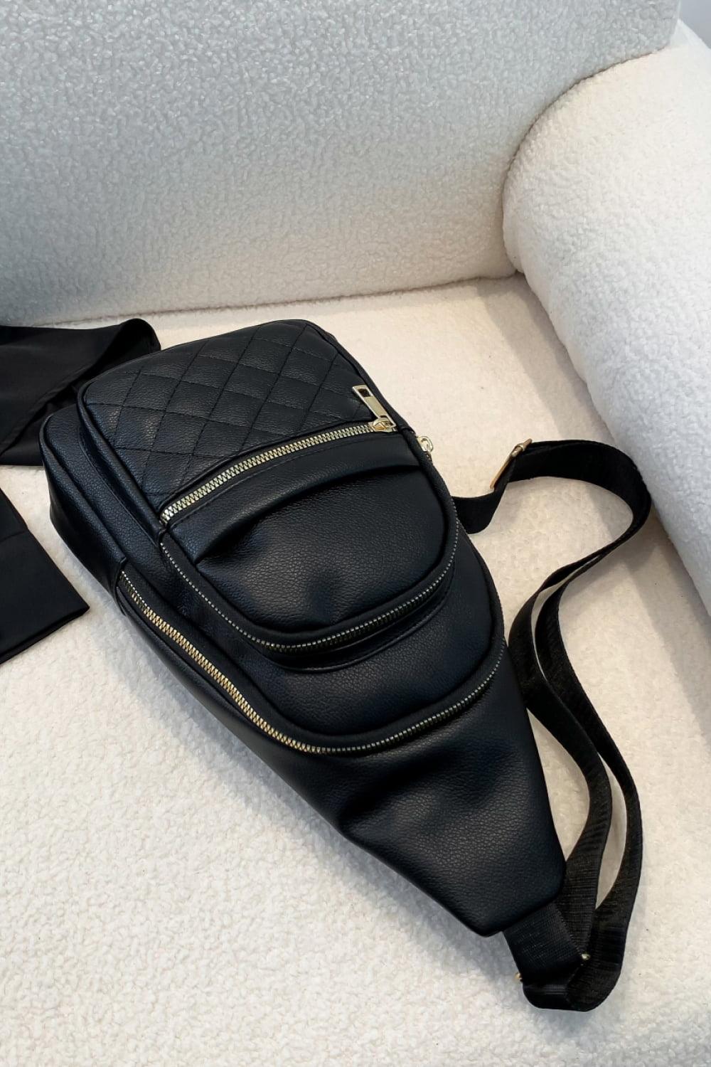 PU Leather Sling Bag - Twin Chronicles