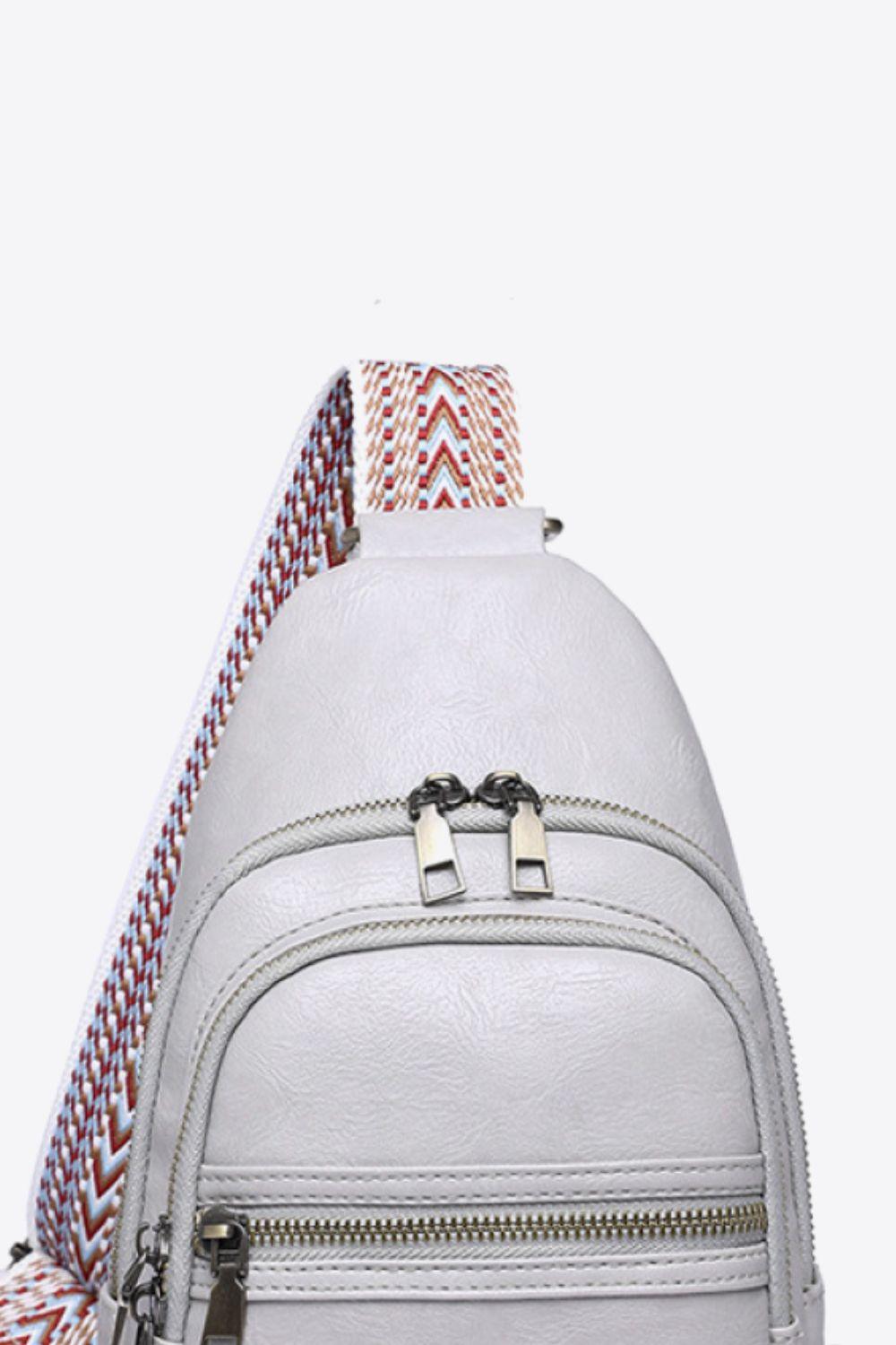 Baeful It's Your Time PU Leather Sling Bag - Twin Chronicles