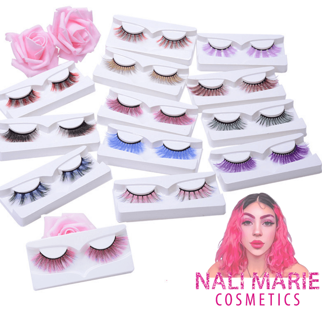 Nali Marie Cosmetics-Colored Lashes - Twin Chronicles