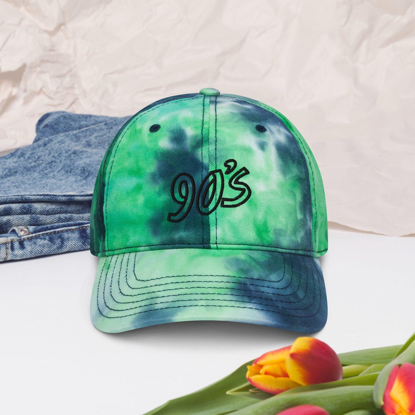 Tie dye 90's hat - Twin Chronicles