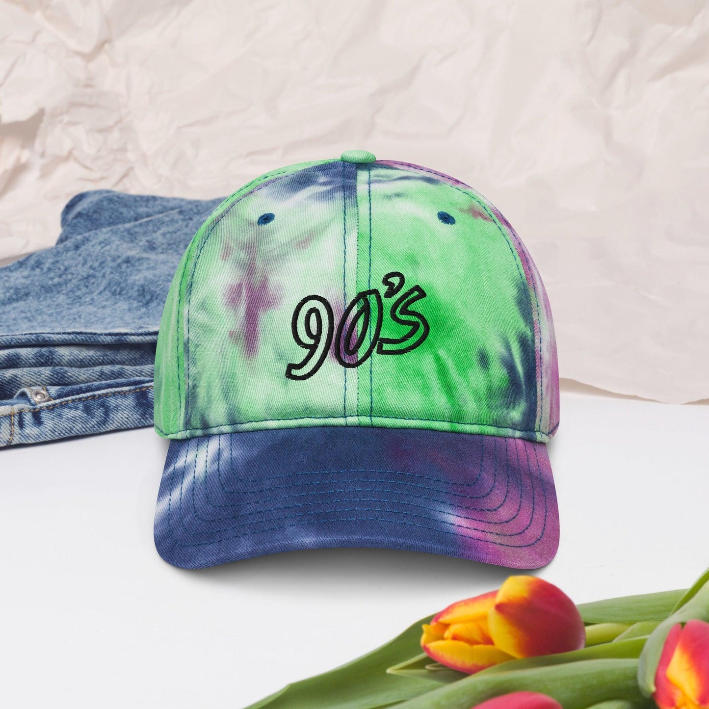 Tie dye 90's hat - Twin Chronicles