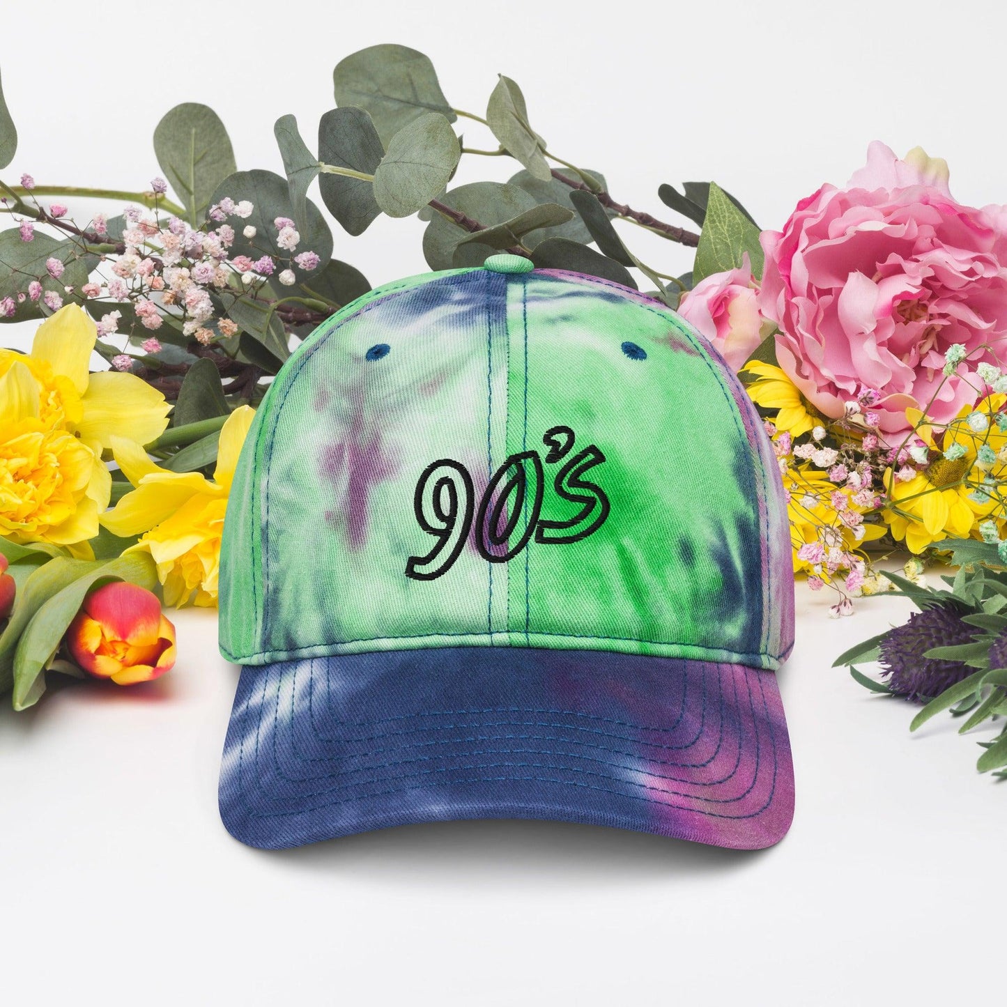 Tie dye 90's hat - Twin Chronicles