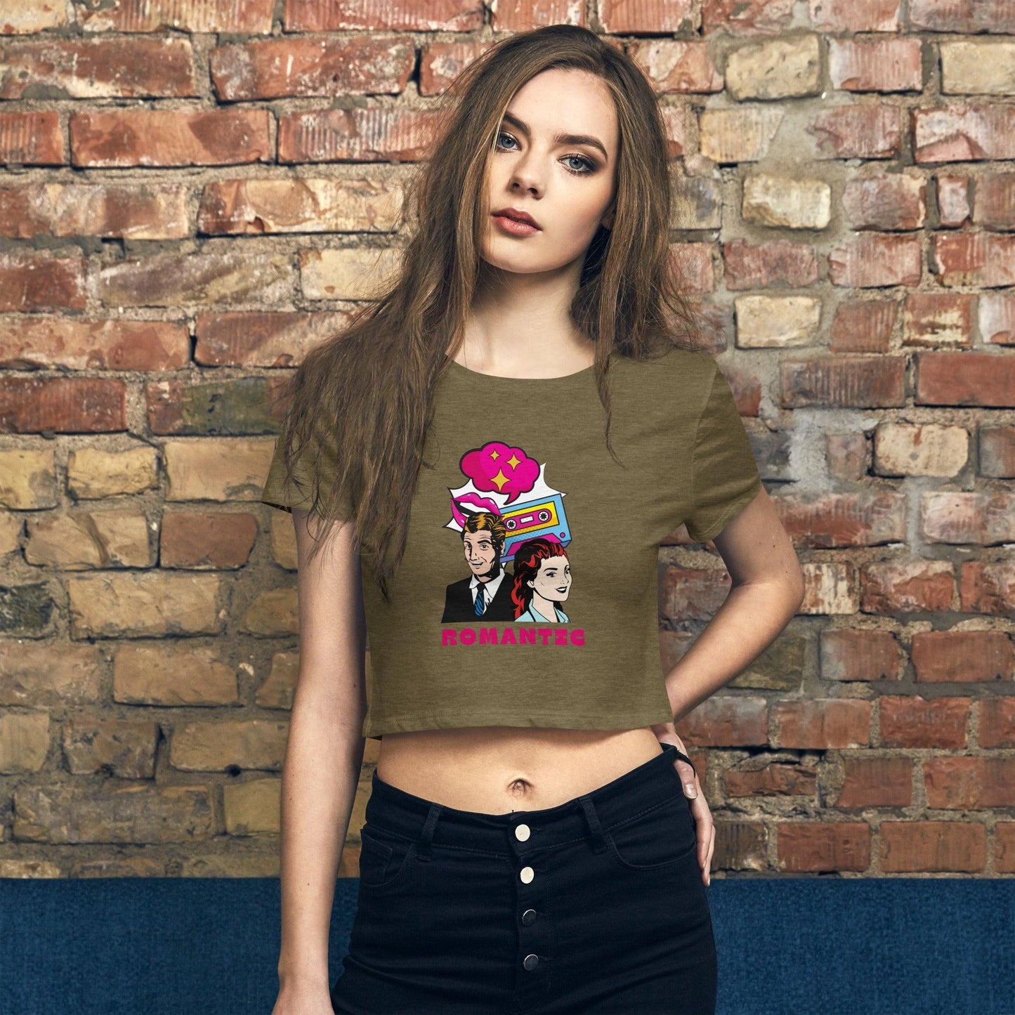 Women’s Crop Tee - Twin Chronicles